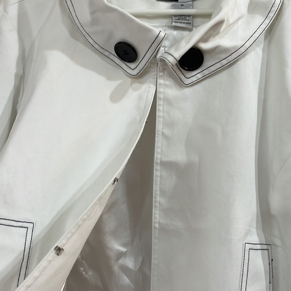 NWT Simply Chloe Dao White Plus Jacket - Picture 7 of 7